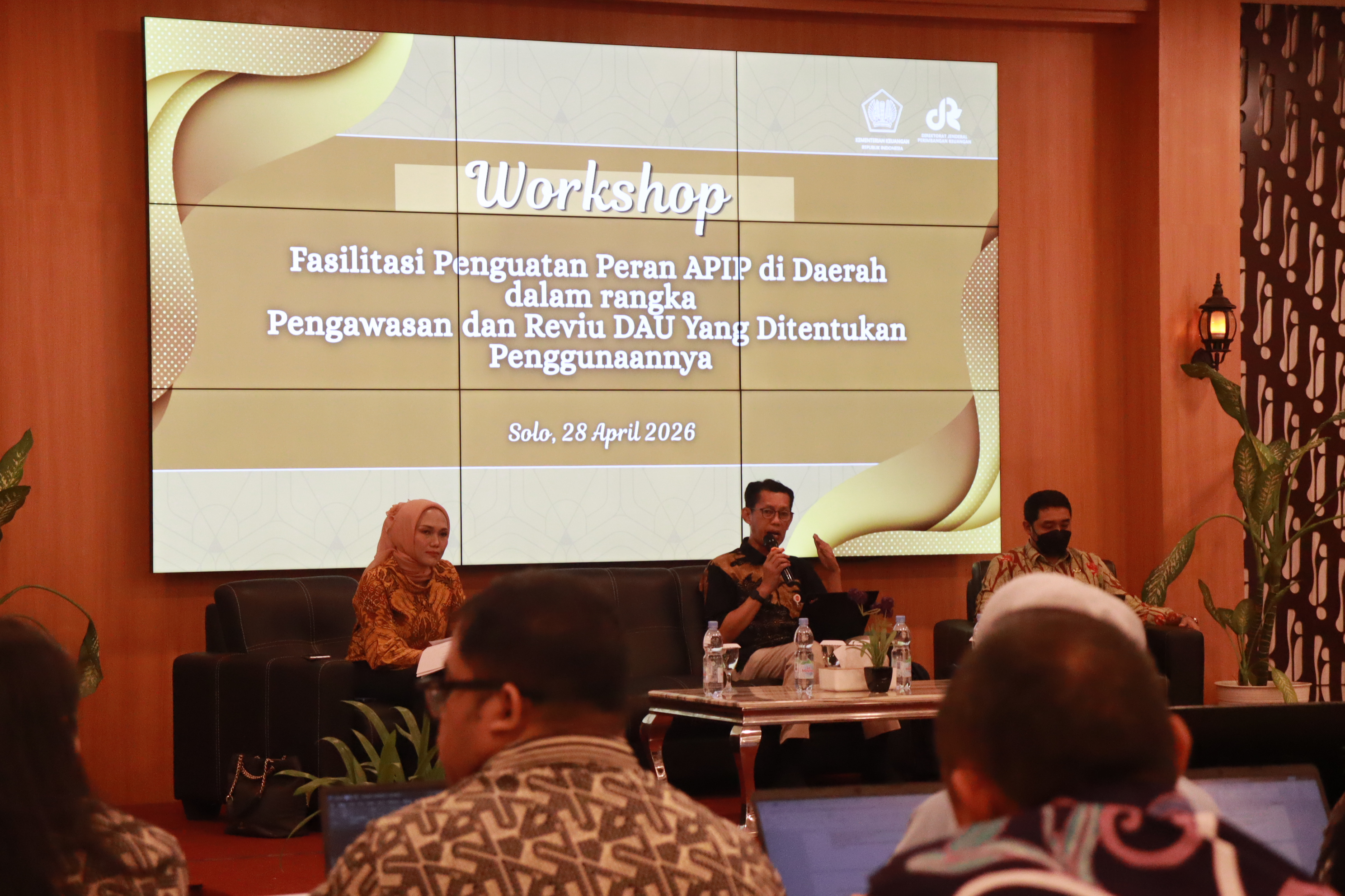 Sosialisasi Penguatan Peran APIP Daerah dalam Pengawasan dan Reviu DAU-SG